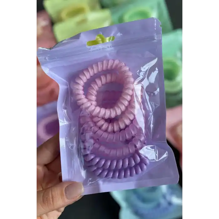 12li Karışık Renk Helezon Toka Set