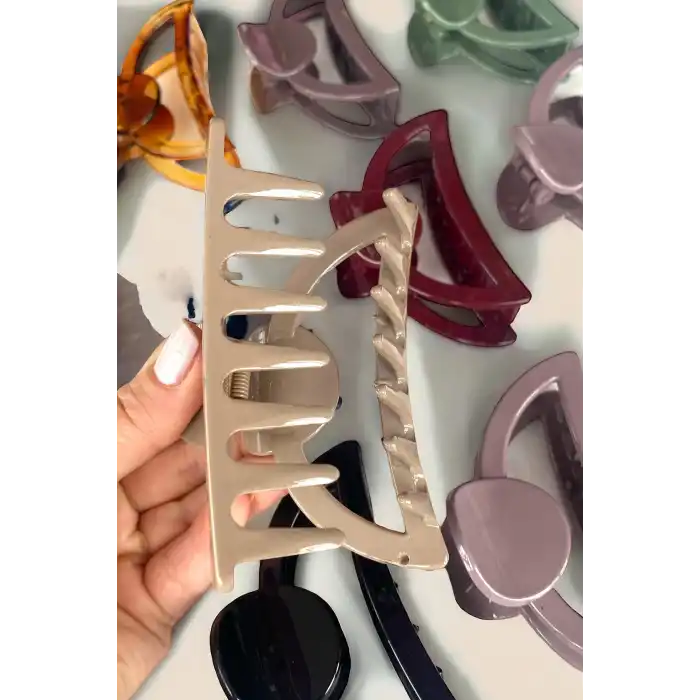 12li Karışık Renk Mandal Toka Set