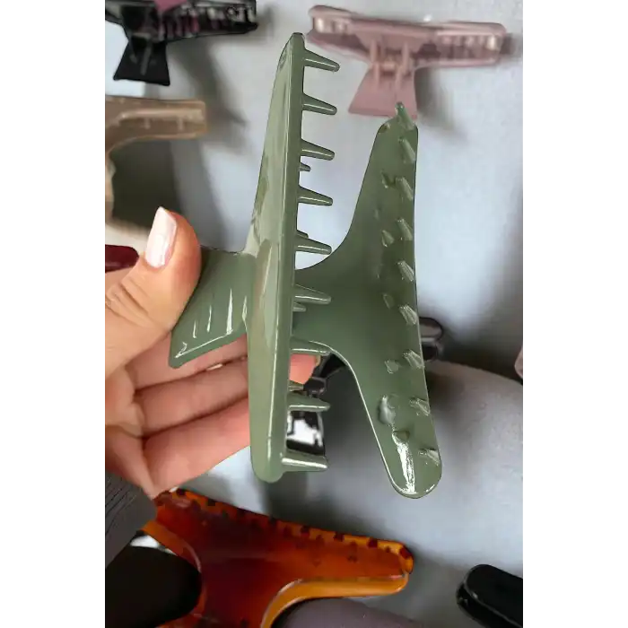 12li Karışık Renk Mandal Toka Set