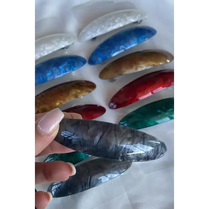 12li Karışık Renk Otomat Toka Set