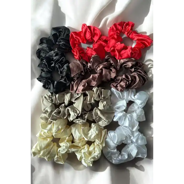 12li Karışık Renk Simit Toka Set