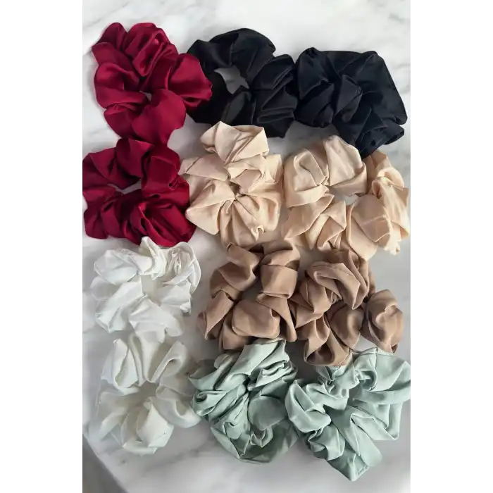 12li Karışık Renk Simit Toka Set