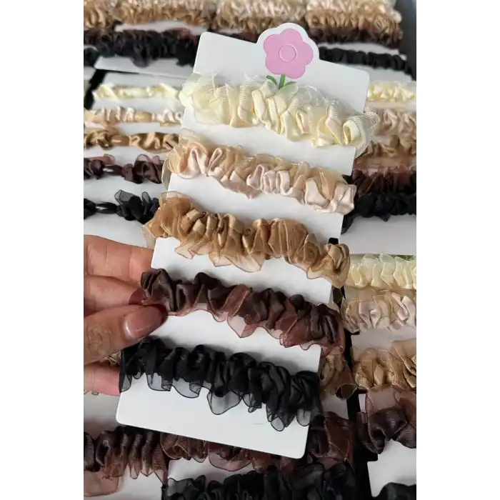 12li Karışık Renk Simit Toka Set