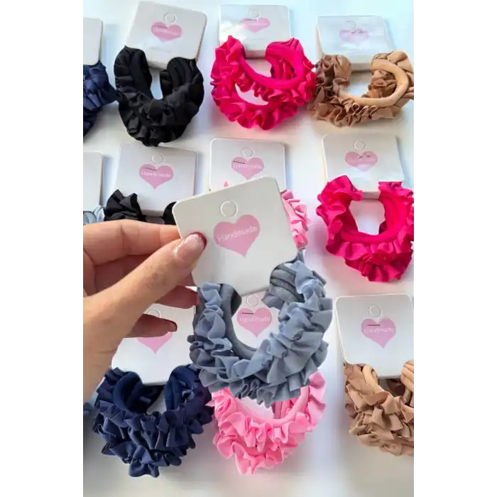 12li Karışık Renk Simit Toka Set