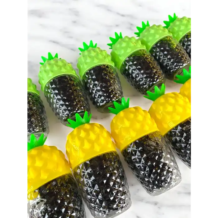 12li Siyah Renk Perma Lastik Toka