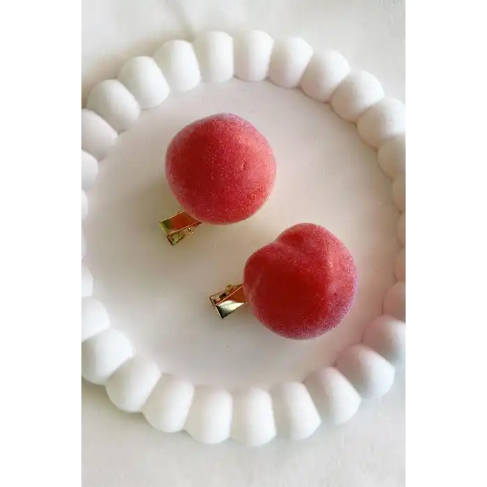 2li Şeftali Figürlü Yan Toka