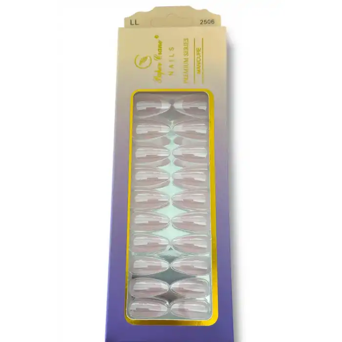 24lü Pembe Renk Takma Tırnak (Yapıştırıcılı)