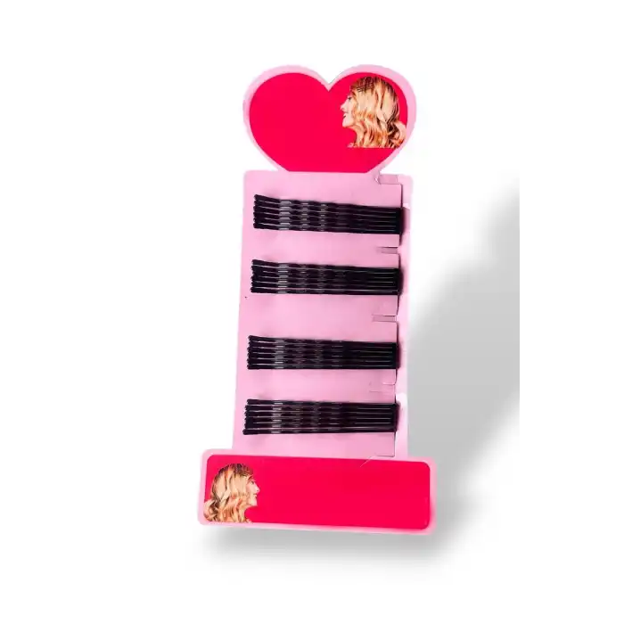 24lü Siyah Renk Tel Toka