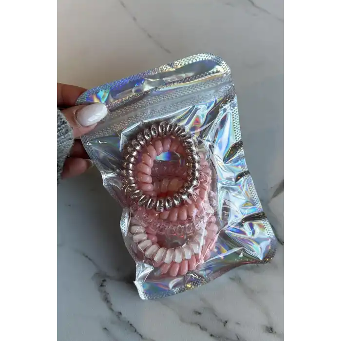 5li Pembe Renk Helezon Toka