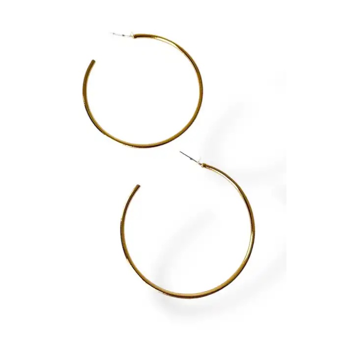 Altın Renk Ajda Küpe (Çift)