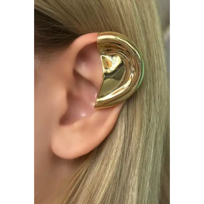 Altın Renk Metal Kulak Aksesuarı (Tek)