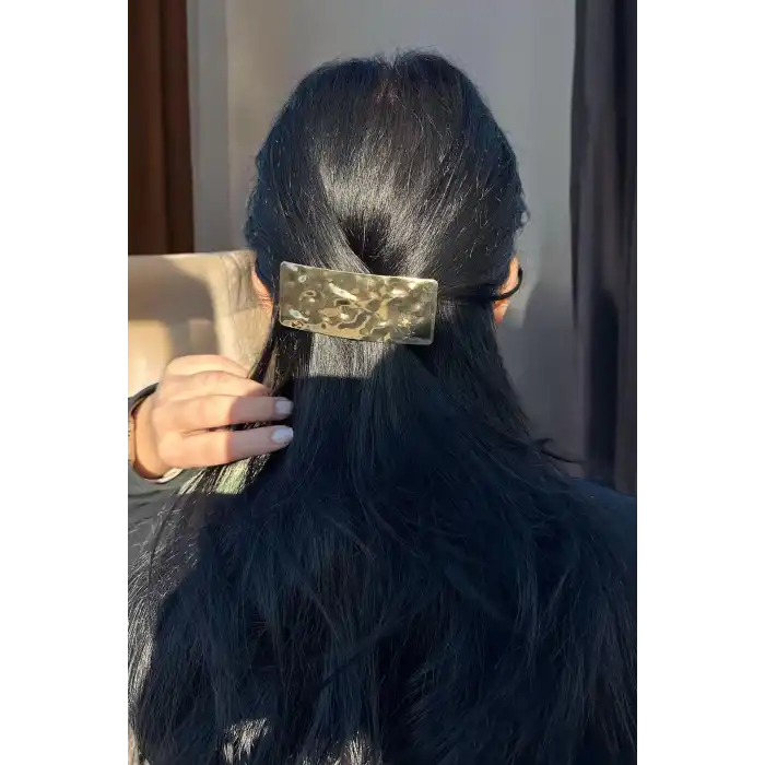 Altın Renk Metal Otomat Toka