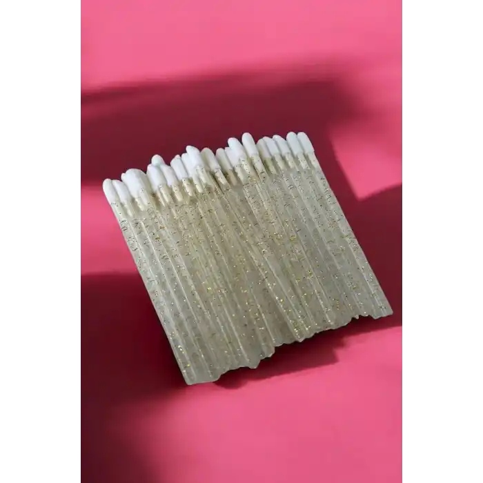 Altın Renk Sim Detaylı Ruj Sürme Çubuğu