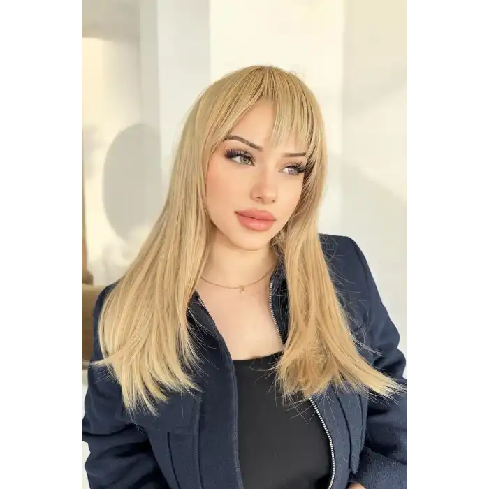 Bal Köpüğü Renk Kahkül Detaylı Katlı Kesimli Peruk