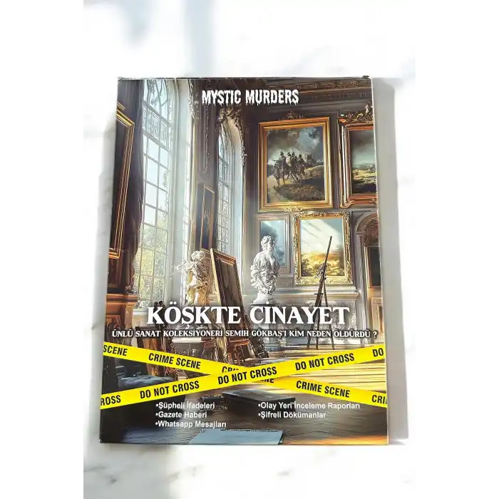 Dedektiflik Cinayet Çözme Oyunu -Köşkte Cinayetler