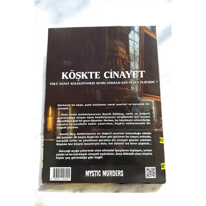 Dedektiflik Cinayet Çözme Oyunu -Köşkte Cinayetler