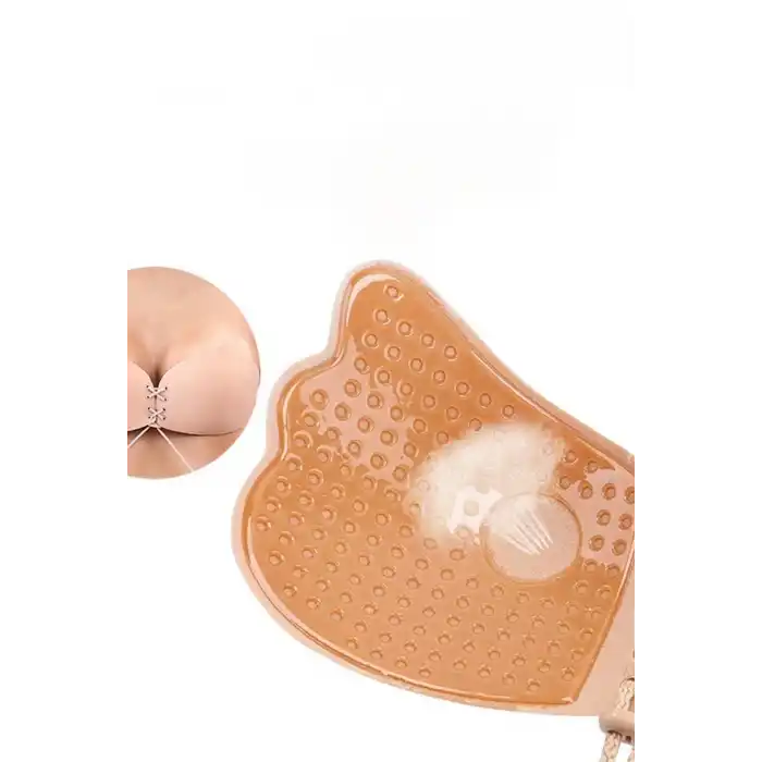 Dekolte/Abiye Yapışkanlı Bra Sütyen/ Askısız Straplez Göğüs Dikleştirici Sütyen 85B