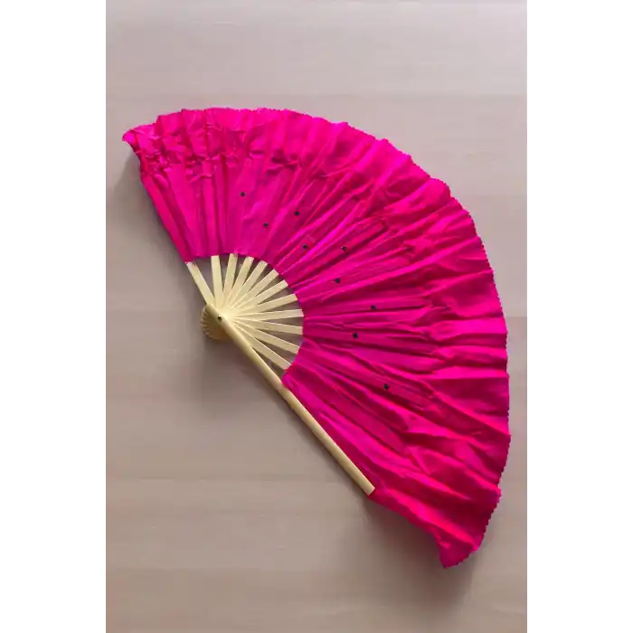 Fuşya Renk Yelpaze (Büyük Boy)