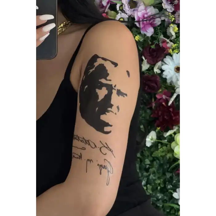 Geçici Atatürk Dövme Tattoo