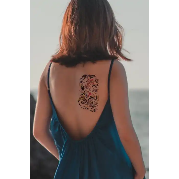 Geçici Balık Dövme Tattoo