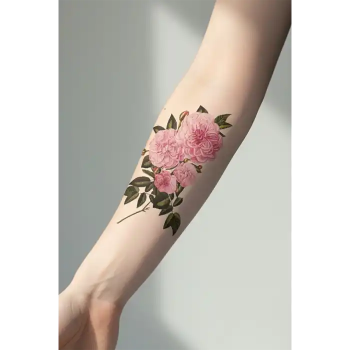 Geçici Çiçek Dövme Tattoo