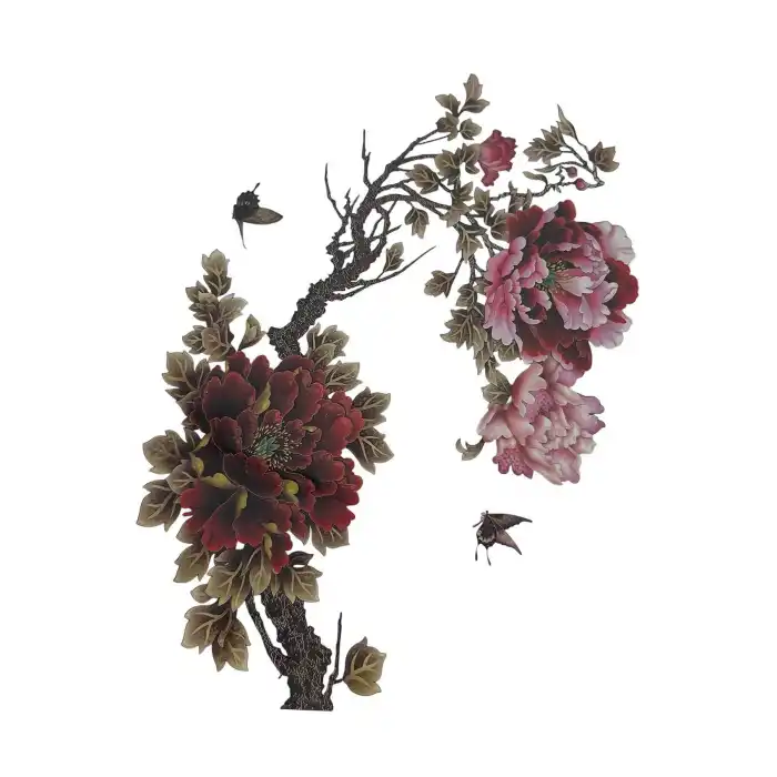 Geçici Çiçek Figürlü Dövme Tattoo