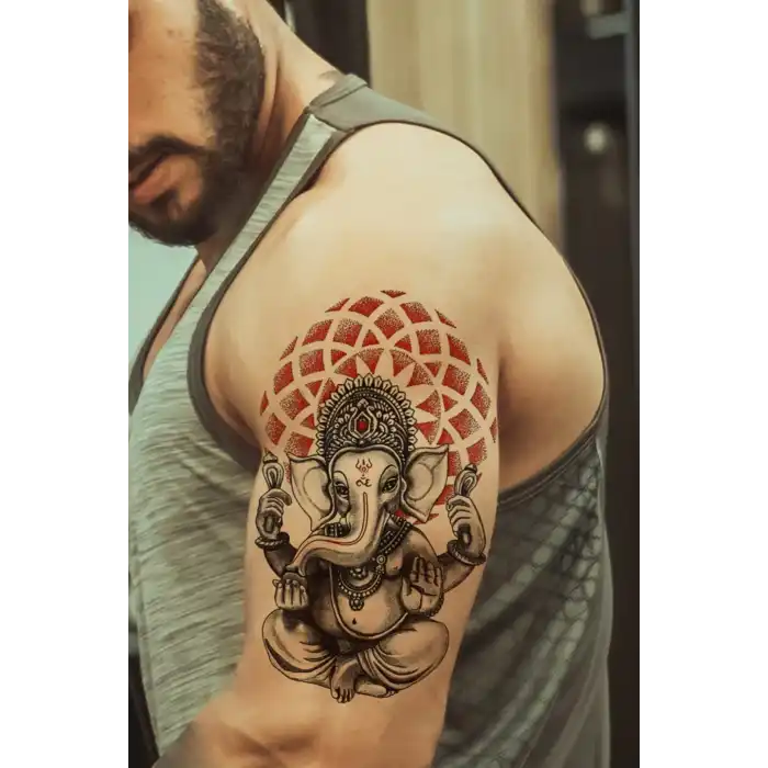 Geçici Fil Dövme Tattoo