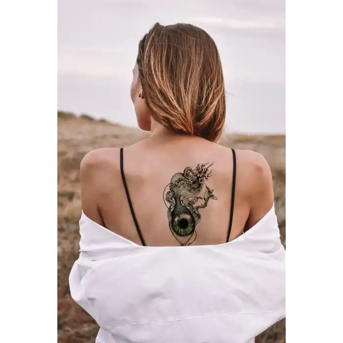 Geçici Göz Dövme Tattoo