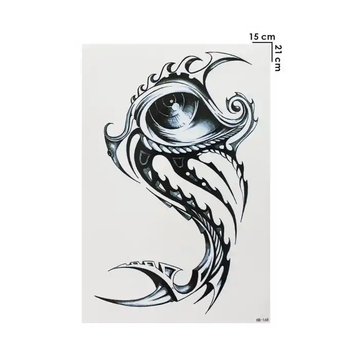 Geçici Göz Dövme Tattoo
