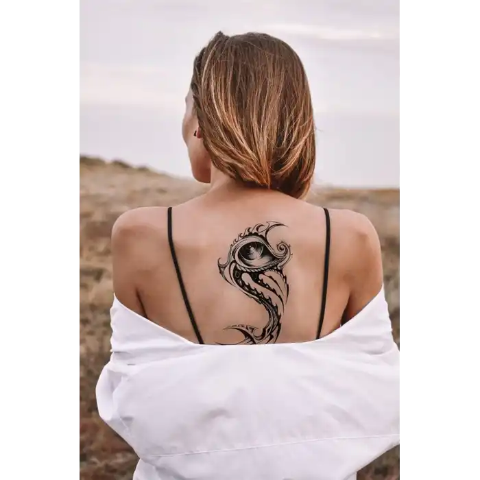 Geçici Göz Dövme Tattoo