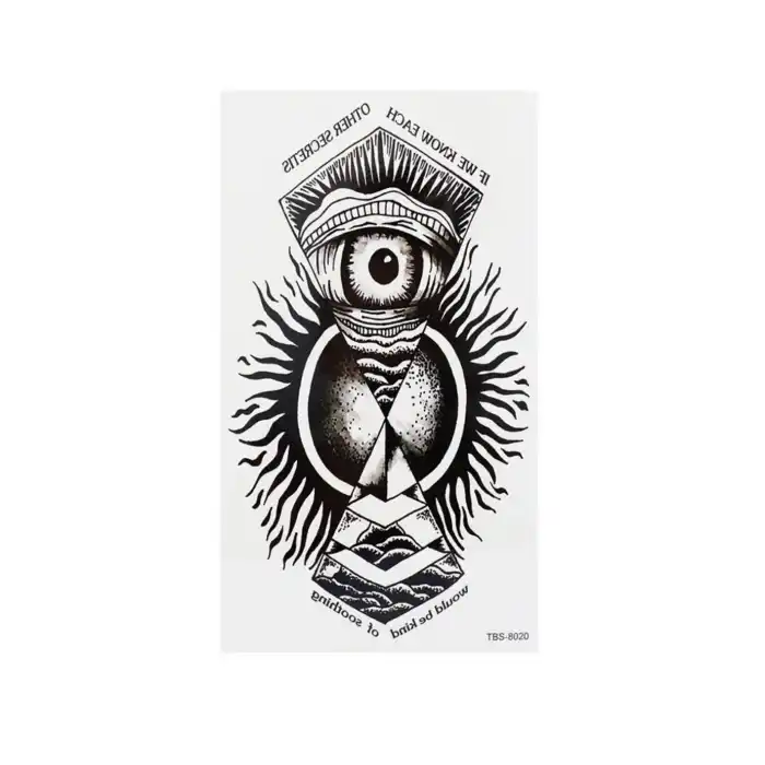 Geçici Göz Dövme Tattoo