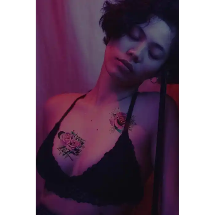 Geçici Gül Dövme Tattoo