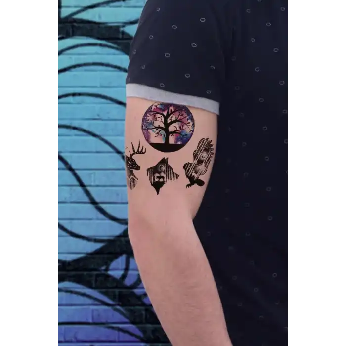 Geçici Hayvan Dövme Tattoo