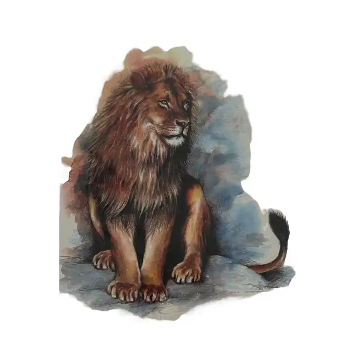 Geçici Kaplan Figürlü Dövme Tattoo