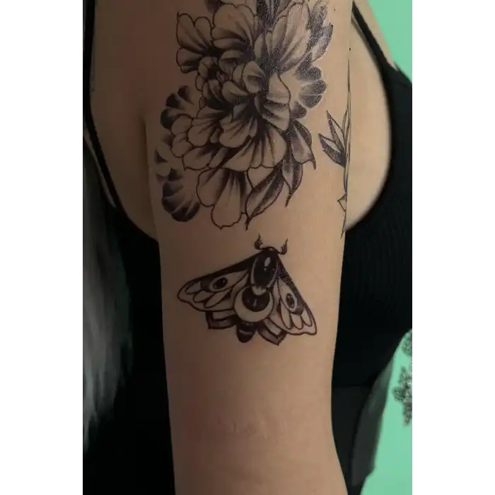 Geçici Karışık Figür Dövme Tattoo