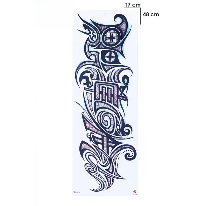 Geçici Kol Dövme Tattoo