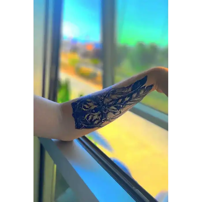 Geçici Kurt Dövme Tattoo