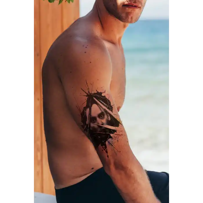 Geçici Makas Eller Dövme Tattoo