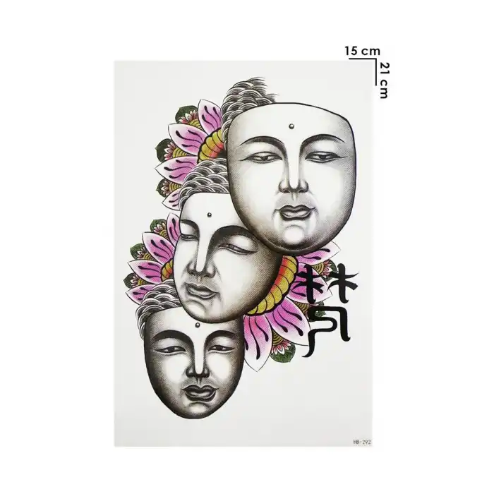 Geçici Maske Dövme Tattoo