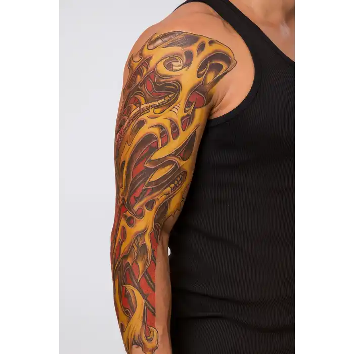 Geçici Sarmal Kol Dövme Tattoo