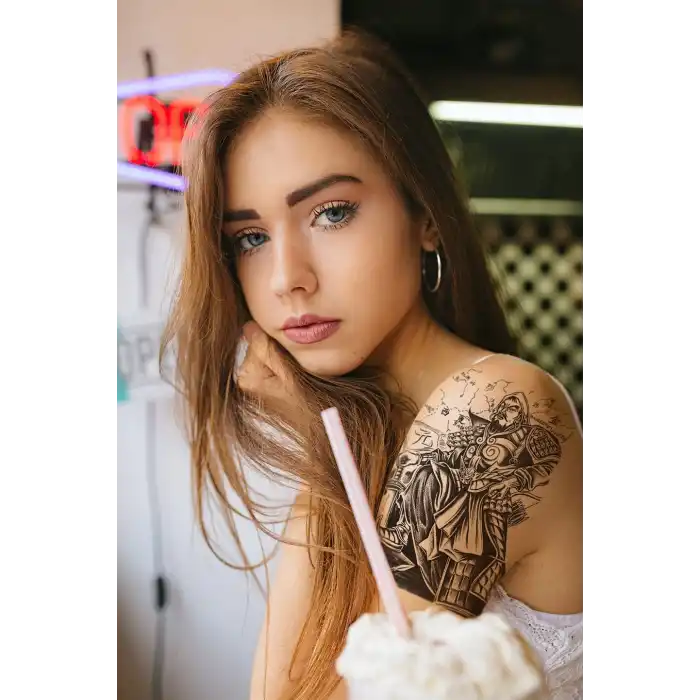 Geçici Savaşçı Dövme Tattoo
