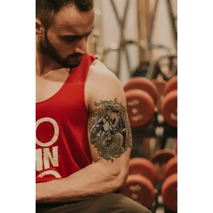 Geçici Savaşçı Dövme Tattoo