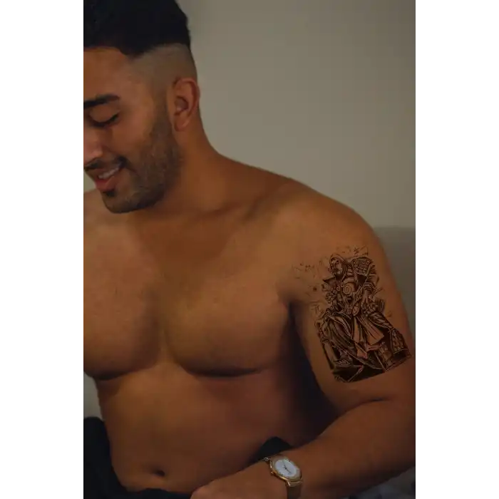 Geçici Savaşçı Dövme Tattoo