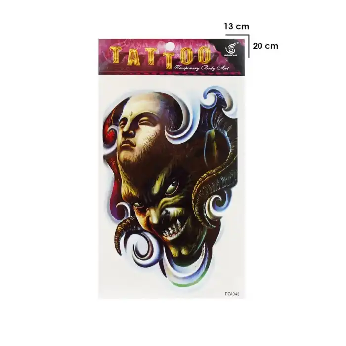Geçici Şeytan Dövme Tattoo