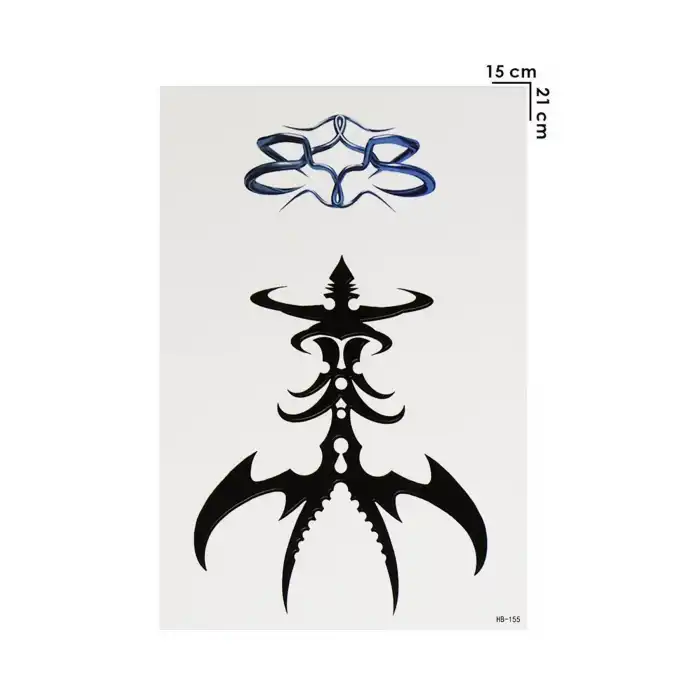 Geçici Tribal Dövme Tattoo
