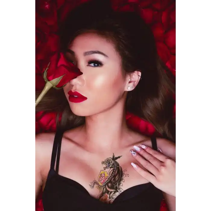 Geçici Vahşi Dövme Tattoo