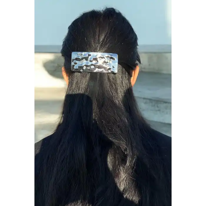 Gümüş Renk Metal Otomat Toka