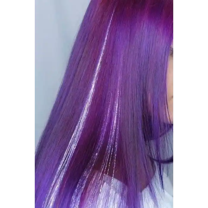 Hologramlı Yan Postiş Hair Tinsel Shiny Hair (50 Cm)