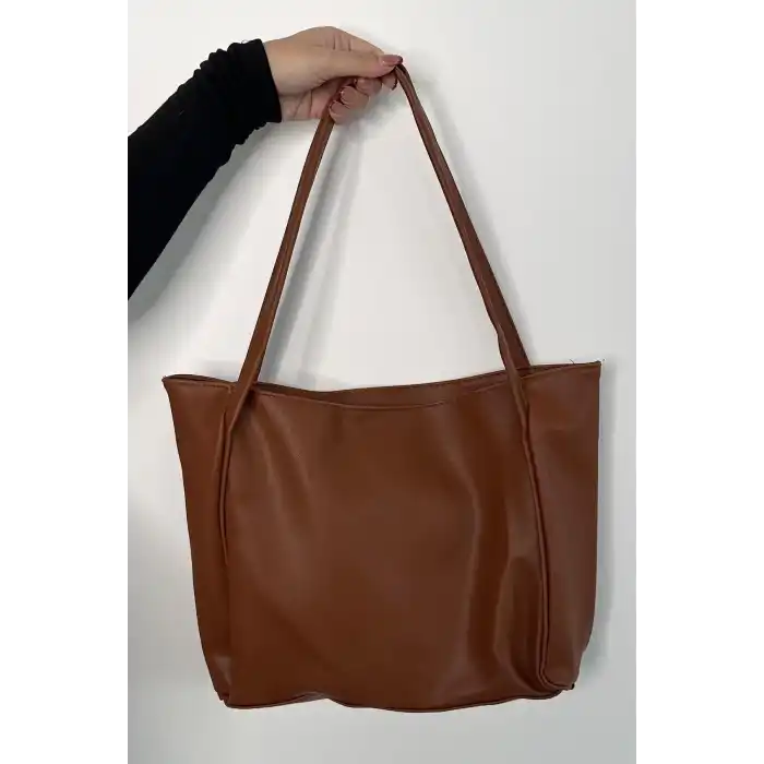 Kahve Renk Kadın Deri Çanta