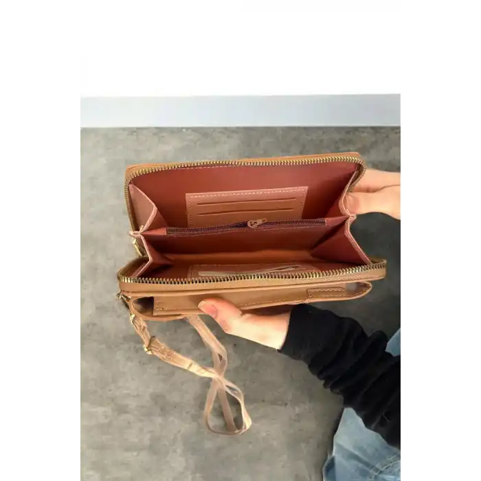 Kahve Renk Kadın Deri Çanta